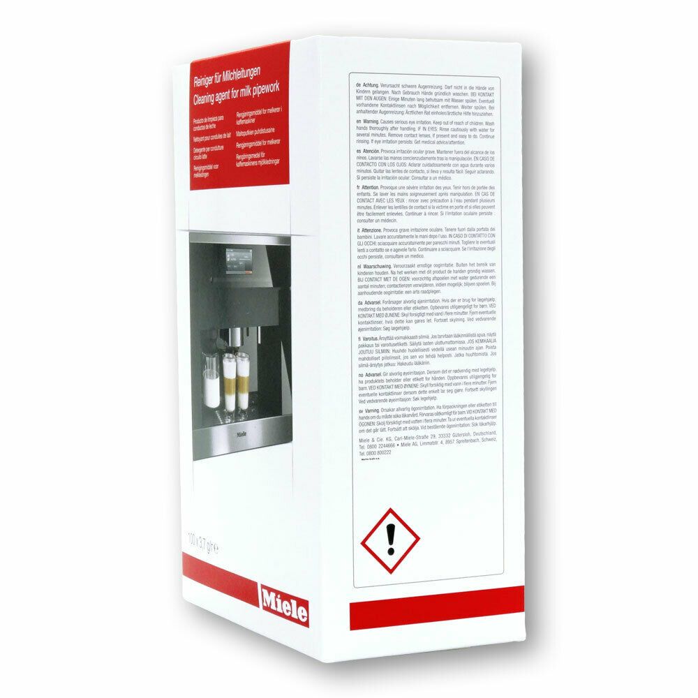 MIELE 10180270 Reiniger Milchsystem detergente per MACCHINE CAFFE C/MACINATORE AUT 100PZ